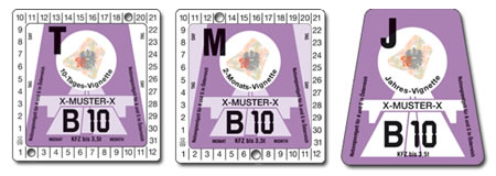 Dialnicne znamky Rakusko 2010