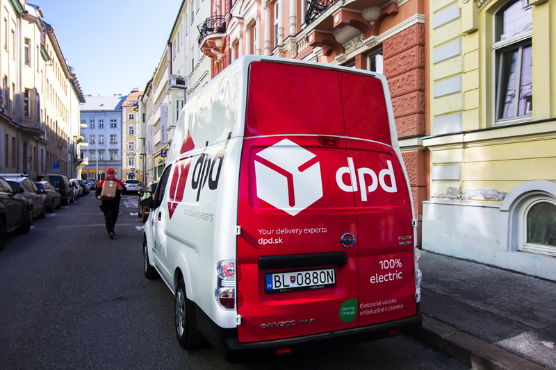 dpd - bratislava - dodavka - emisie - elektroauto
