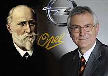 Adam Opel a Hans Demant