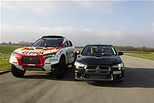 Lancer Evolution vs. Racing Lancer